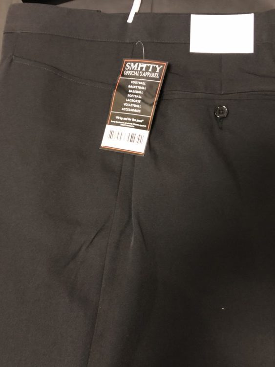 Details about   New SMITTY BKS-281 Mens Basketball Official Pant 38 Waist 41 Inch Outside Seam 